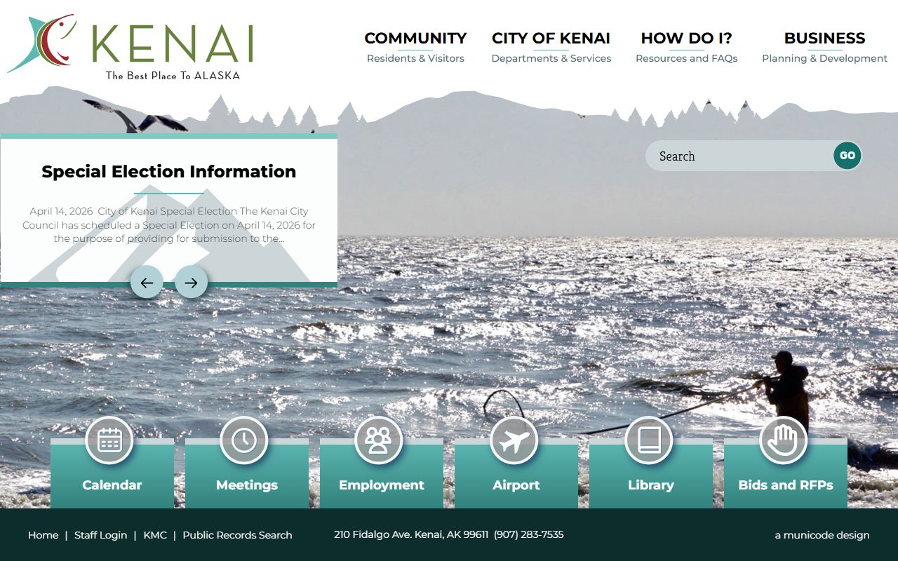 Kenai city official website DUI records
