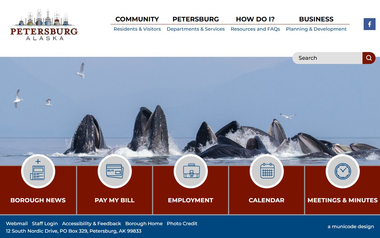Petersburg Borough official website DUI records